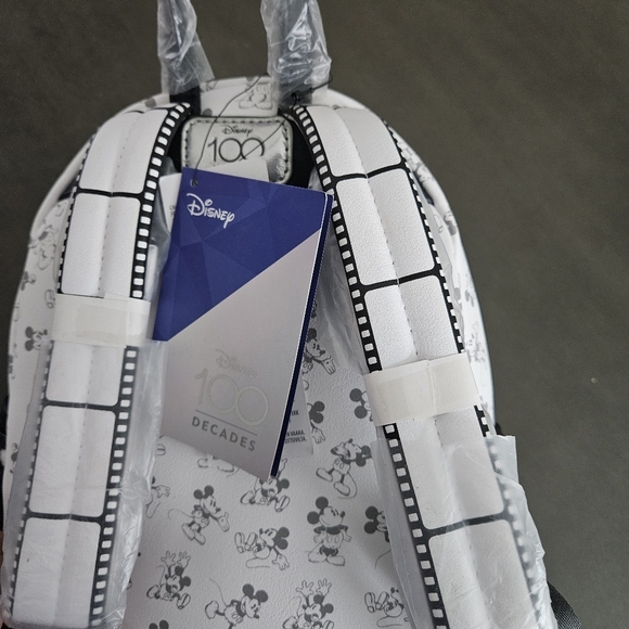 Loungefly Disney Parks Mickey Steamboat Willie Disney 100  Backpack NWT main image 6